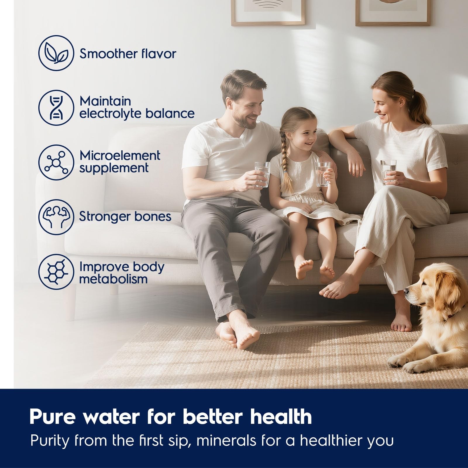 PureEssence PCF-MNR Mineralization Filter, Under-Sink Tankless RO Post-Carbon…
