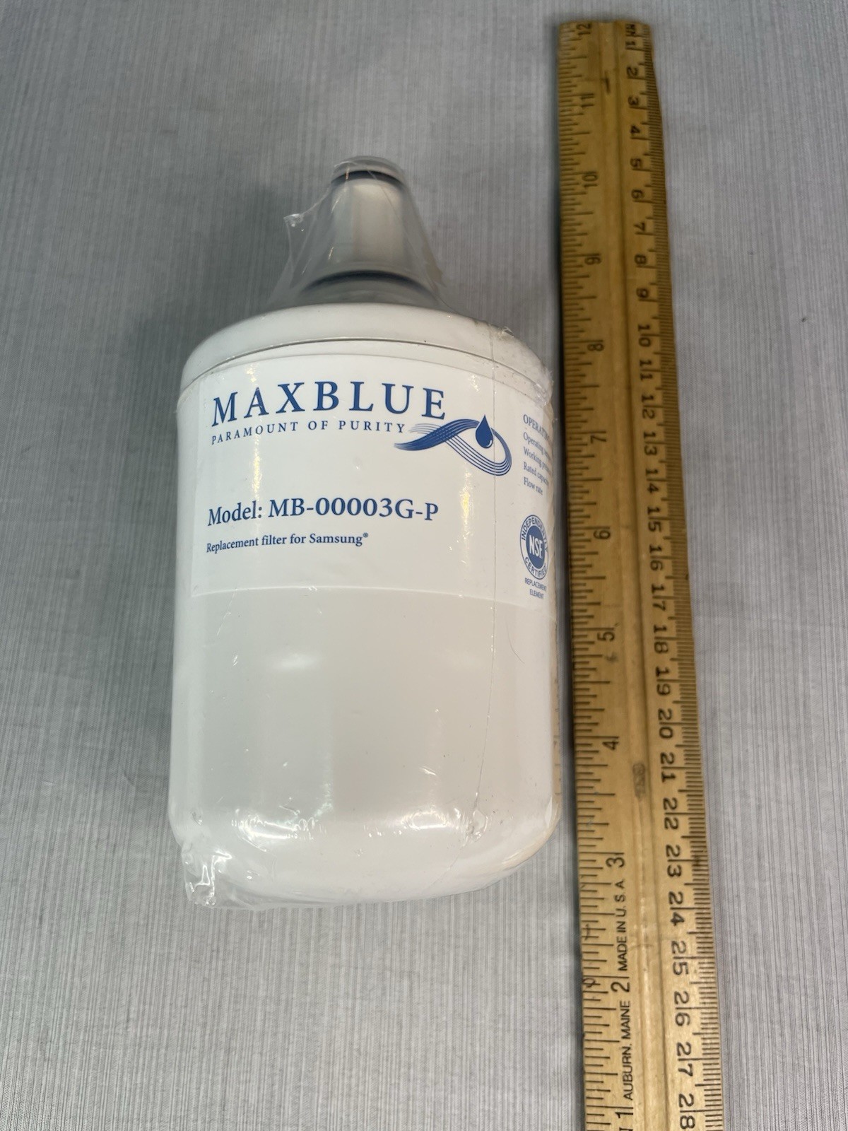 Maxblue MB-00003G (DA29-00003G) Refrigerator Water Filter for Samsung **SEALED**
