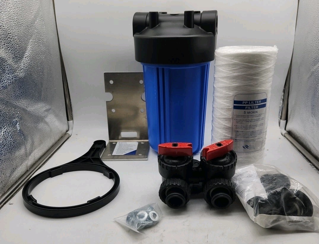 Pentair Single-stage 5-GPM Mechanical Filtration Whole House Water Filtrat..R1W4