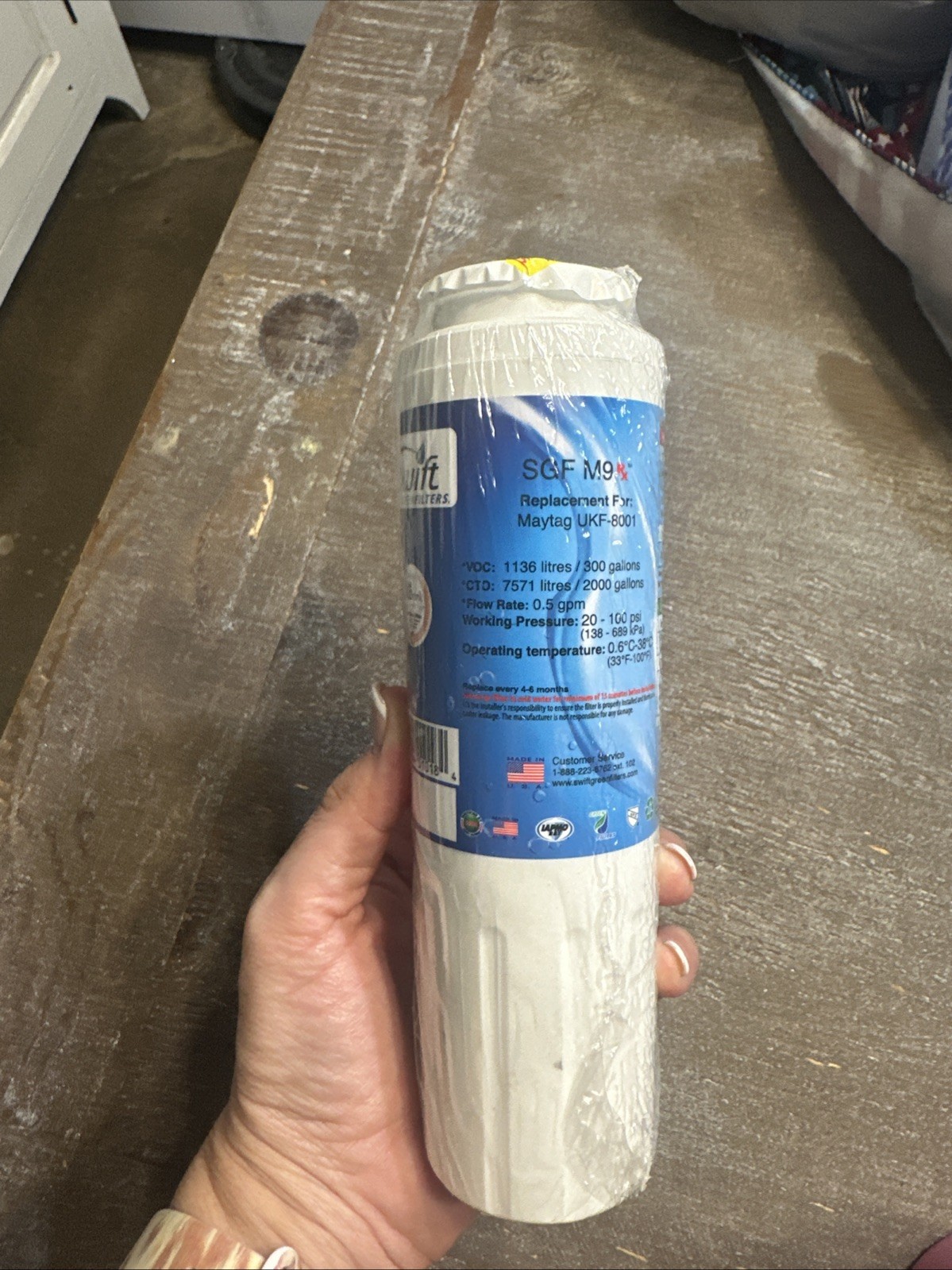 Swift Green Filters SGF-M9 Water Filter For Maytag UKF-8001 Models