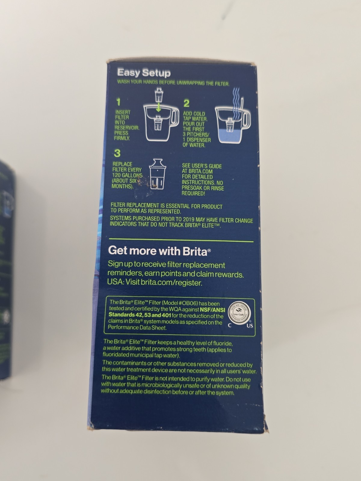 3-Pack Brita Elite Carbon Core Replacement Filter New