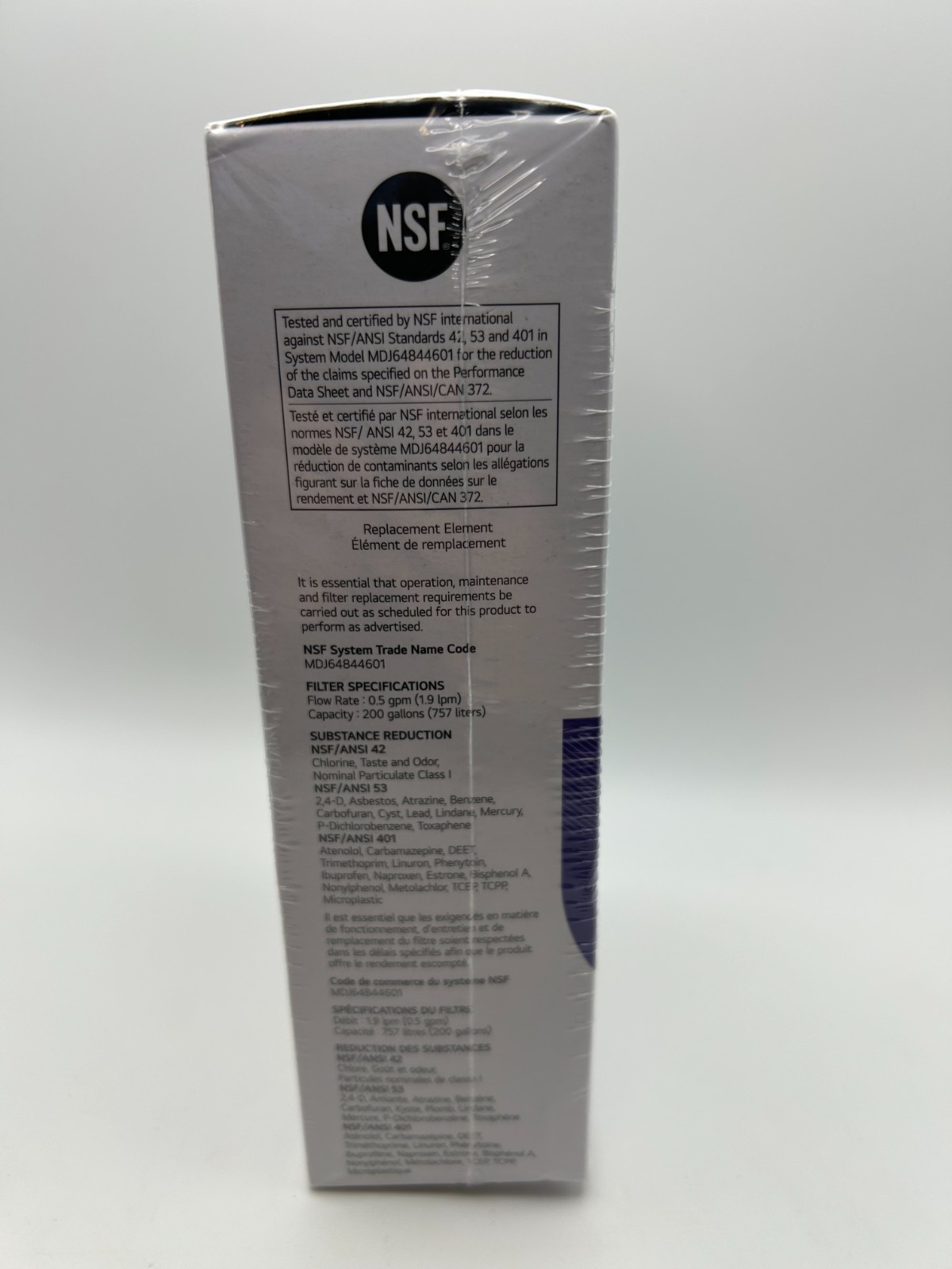 LG LT1000P2 6-Month / 200 Gallon Refrigerator Replacement Water Filter (2 PACK)