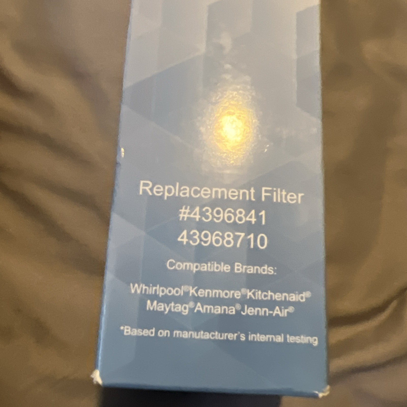 Waten H20 Replacement Filter 4396841 * 43968710 Filter 3 EDR3RXD1