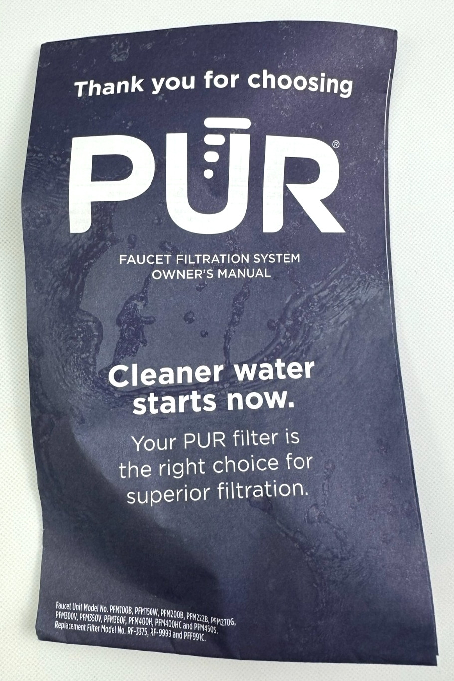 PUR PLUS Faucet Filtration System – Metallic Gray (PFM350V) w/ 3 Extra Filters