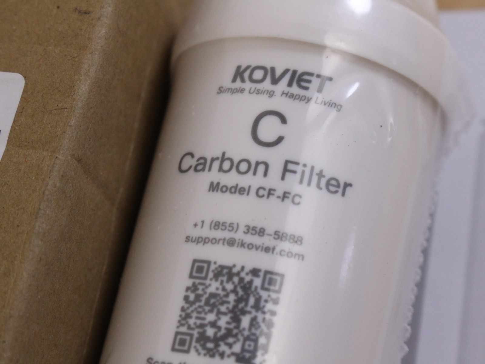 Koviet CF-FC Carbon Filter Replacement Cartridge C Filter NEW & SEALED