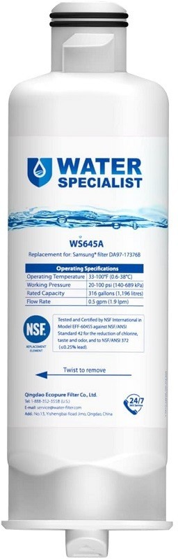 Waterspecialist DA97-17376B Replacement for Sam²sung HAF-QIN/EXP, HAF-QIN, 1 Pk