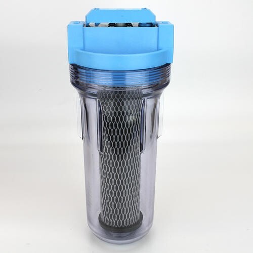 10″ Whole House Valve In Head Water Filter System Sediment Sand TO1 Cartridge