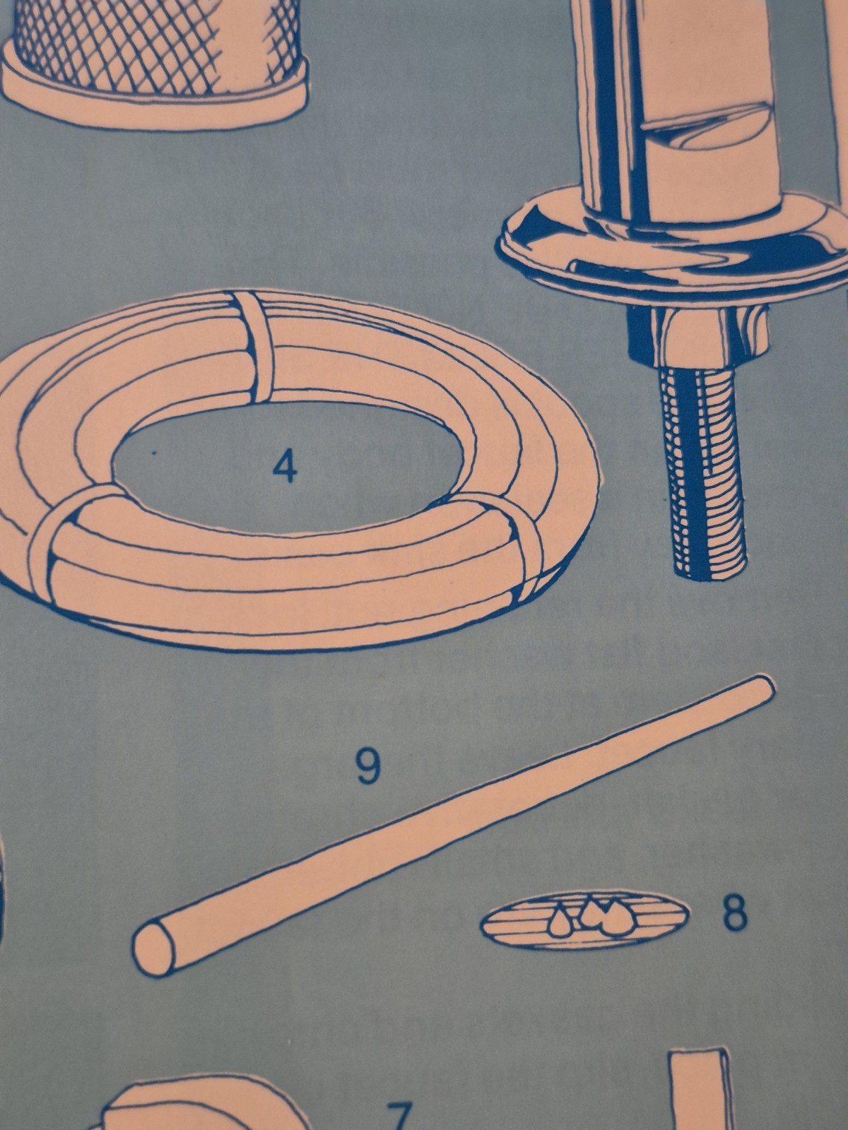 Amway E-9234 Water Treatment System Auxiliary Faucet Kit INCOMPLETE
