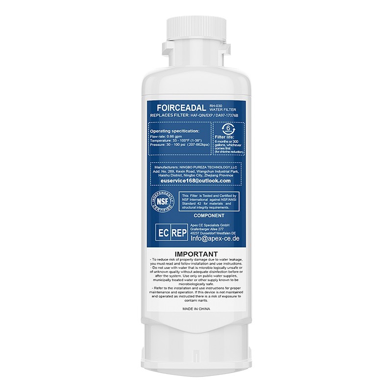 4 Water Filter For SamSung HAF-QIN/EXP REFRIGERATOR DA97-17376B DA97-08006C