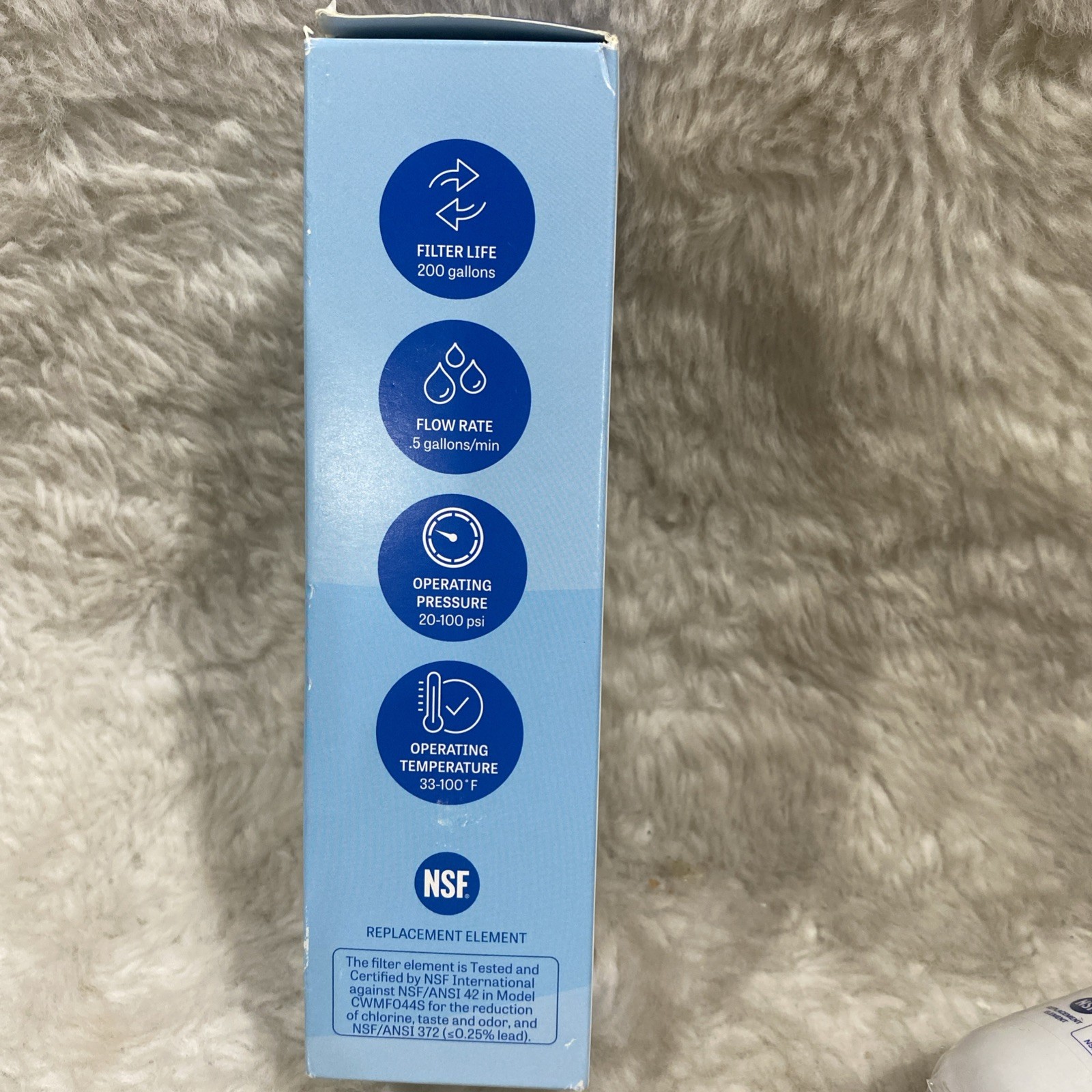 MIST Refrigerator Water Filter for LT1000P ~ LG Compatible -Single Pack