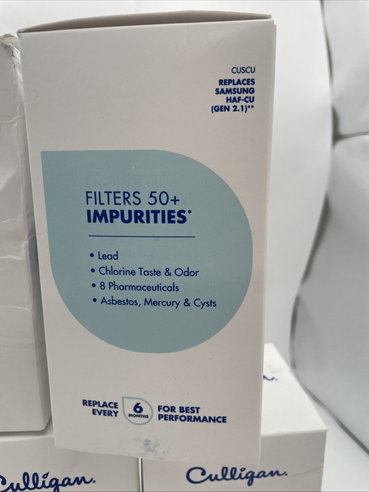 7 Samsung HAF-CU GEN 2.1 Culligan CUSCU Replacement Refrigerator Water Filters