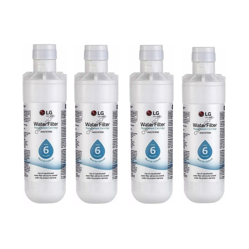 2 4 6Pack LG-LT1000P Refrigerator Fridge Ice Water Filter Replacement GF-D706BSL