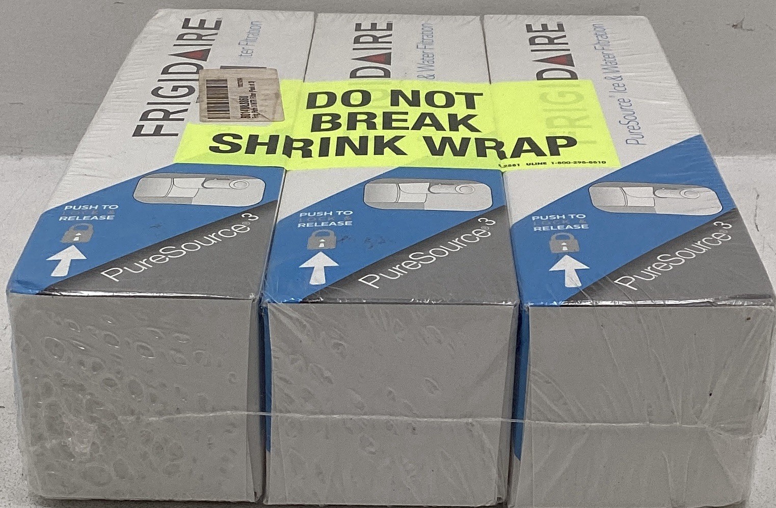 3 PACK Frigidaire WF3CB Refrigerator PureSource 3 Water & Ice Filter