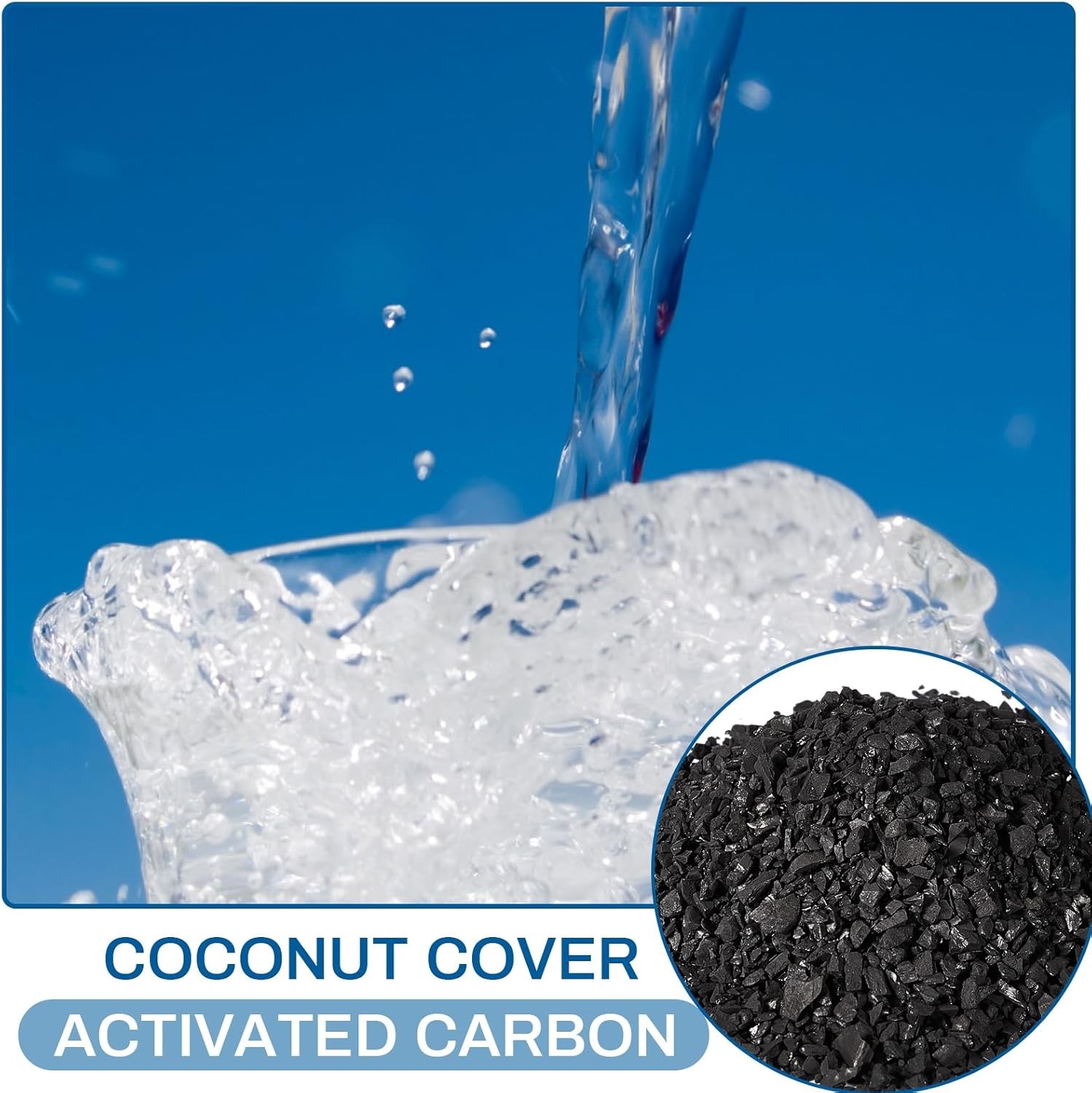Bulk Water Air Filter Activated Charcoal Coconut Hull Granular Activated Carbon
