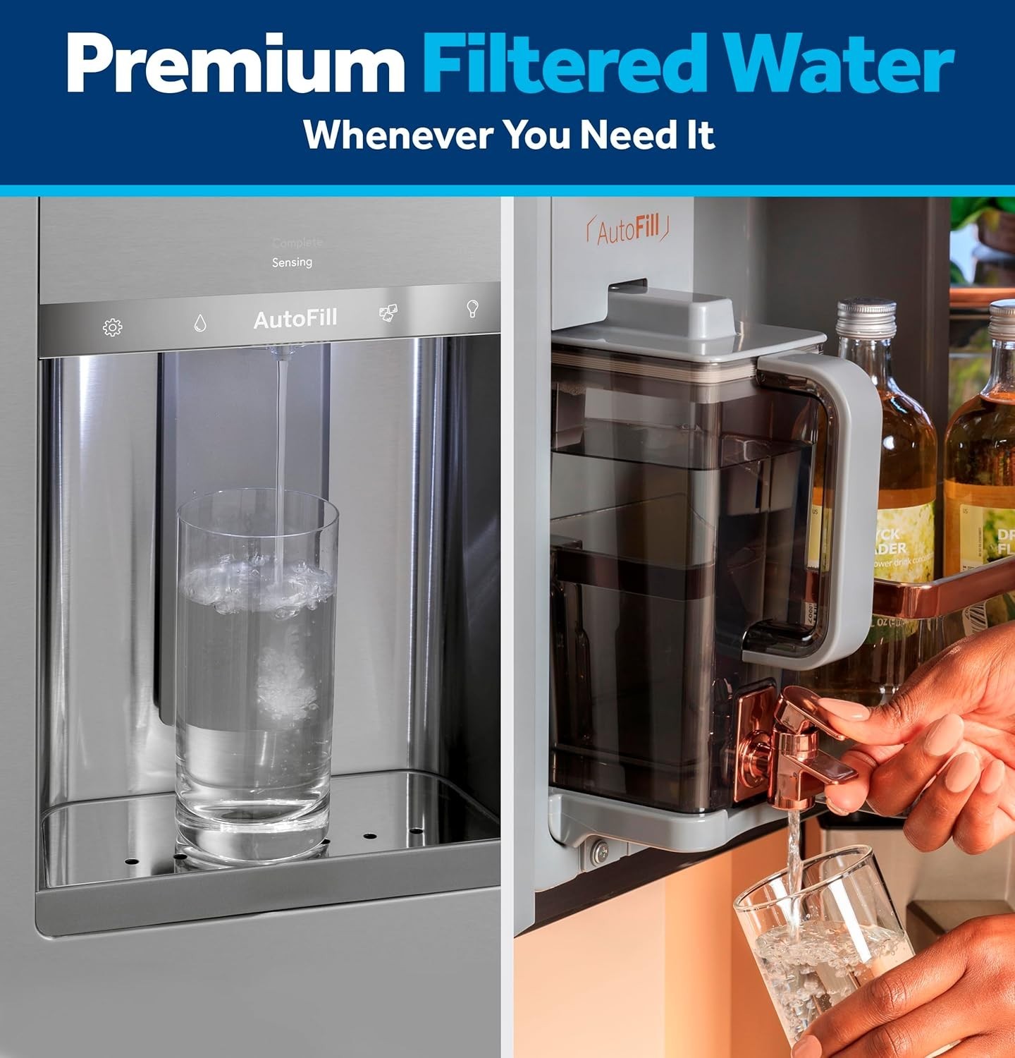GE XWFE Refrigerator Replacement Water Filter Without Chip -1 Pack NEW