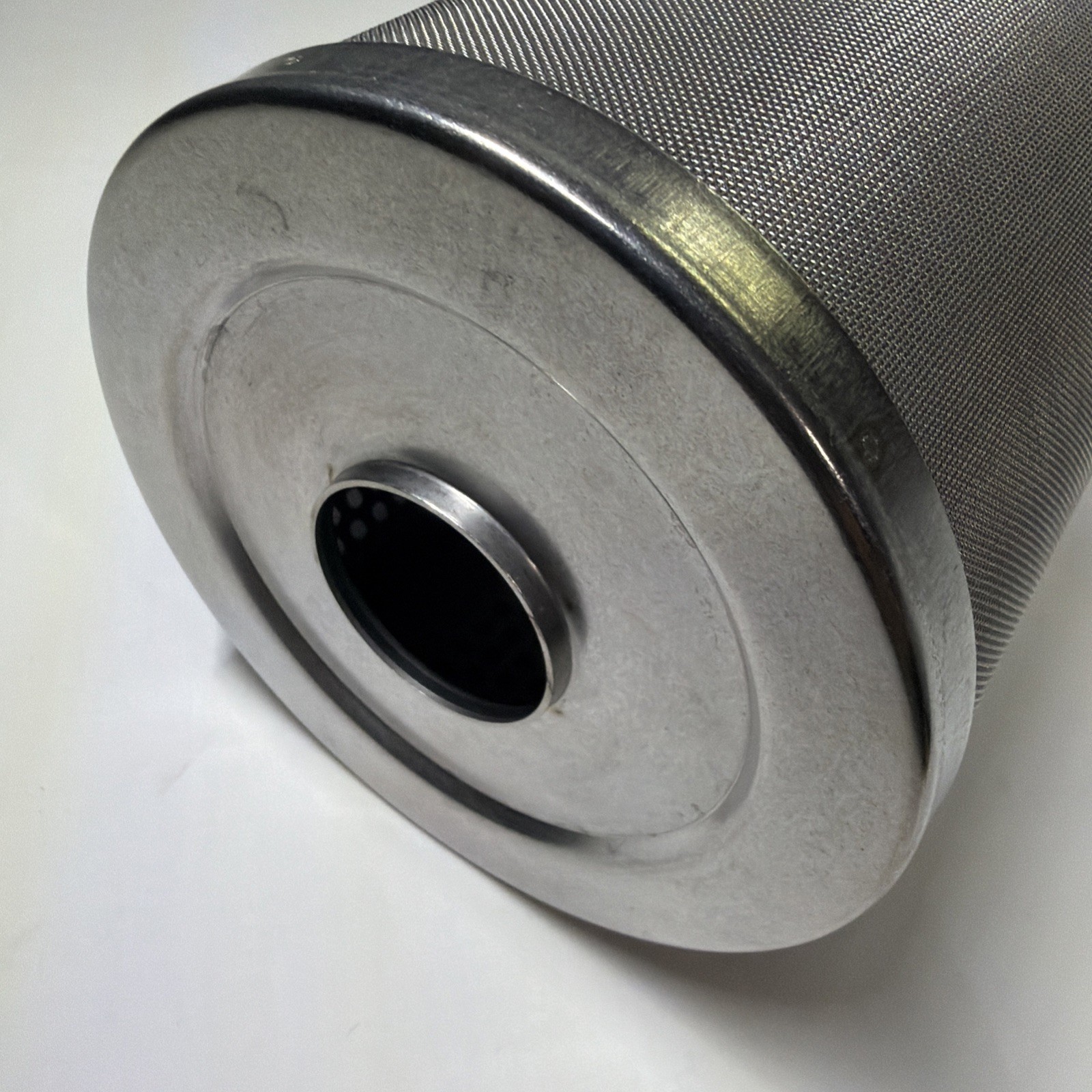 Amwater Stainless Steel WireMesh Filter Cartridge 10” L & 4.5” OD 25 Micron