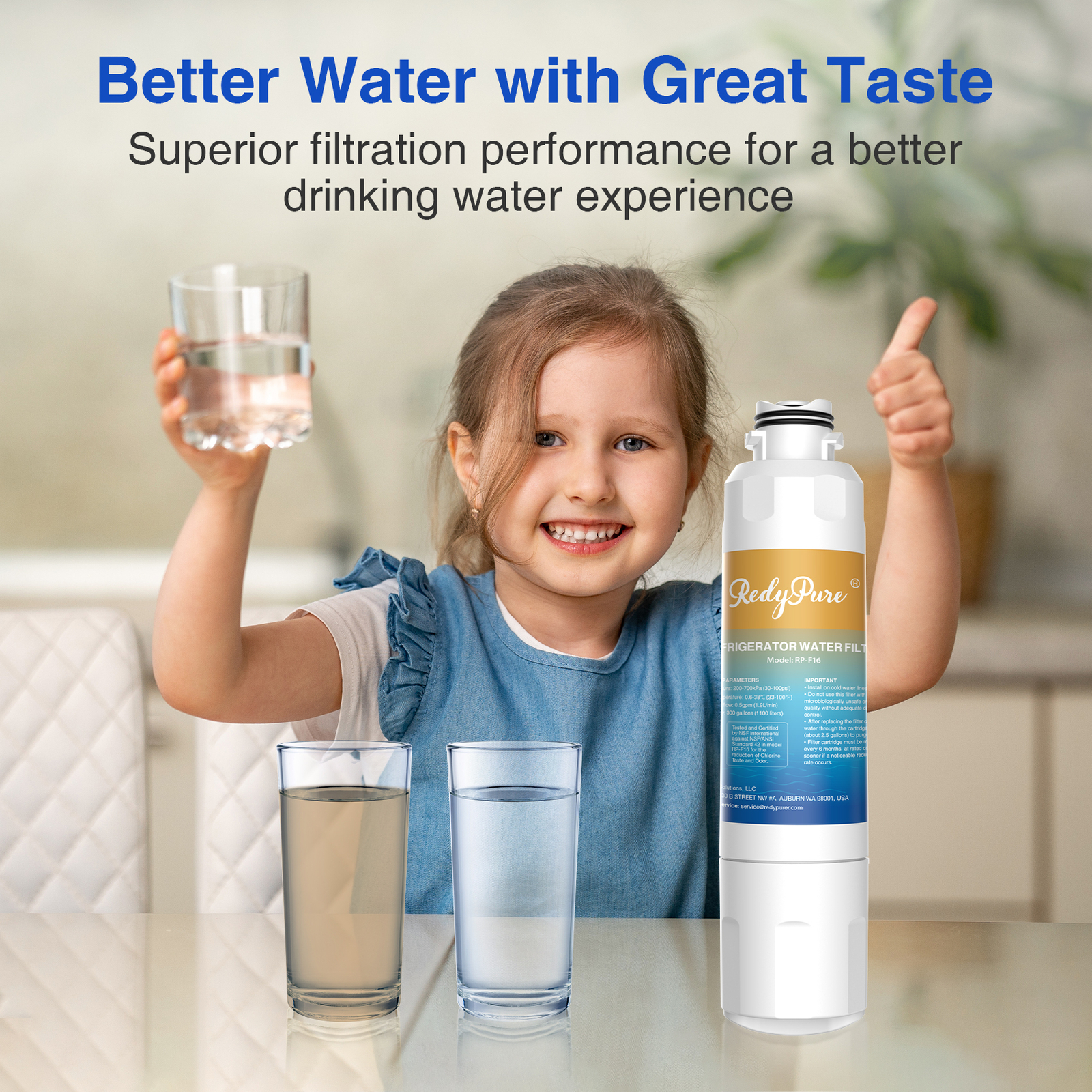 6 Pack Water Filter for Samsung DA29-00020B HAF-CIN/EXP Refrigerator Replacement