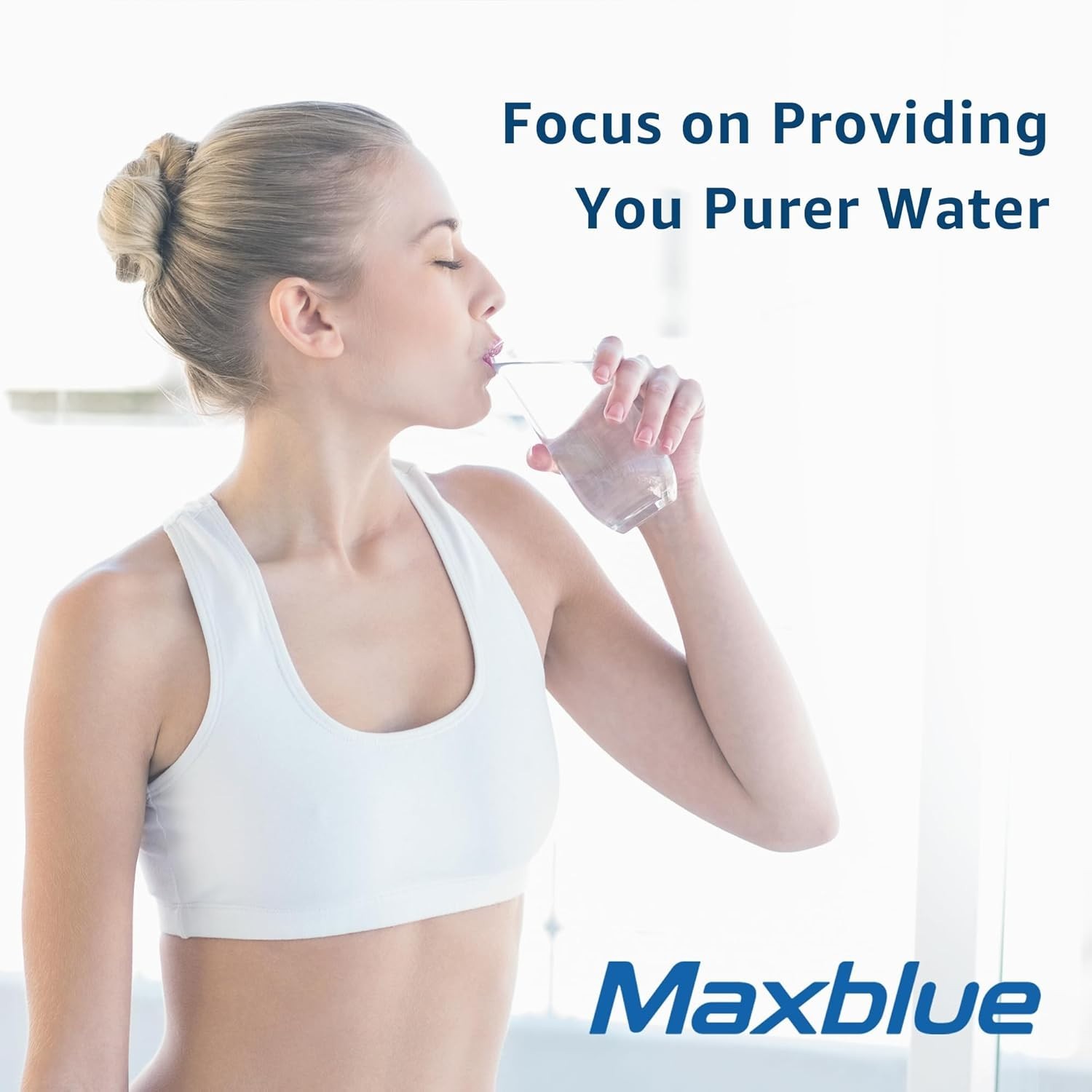 Maxblue C08A Faucet Water Filter, Compatible with RF-9999®,9-Month 900-Gallon(3)