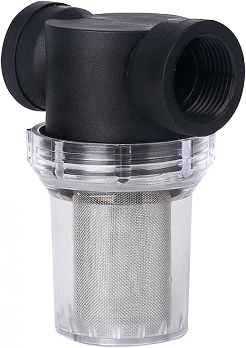 1Pcs Garden Pond 1 Inch Inline Mesh Strainer Water Pump Filter Irrigation High F