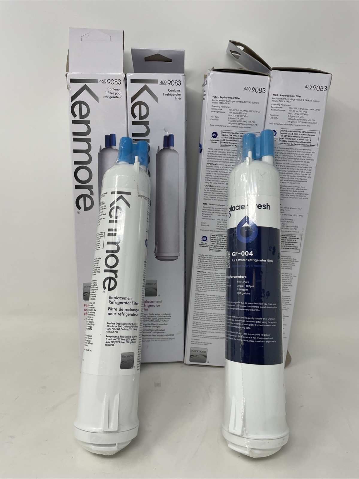 6 Pack Kenmore 9083 469083 9020 Replacement Refrigerator Cartridge Water Filter