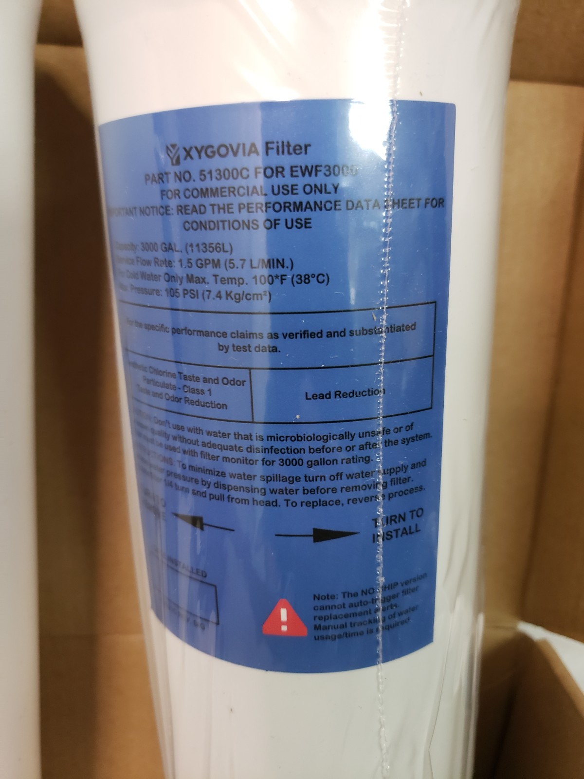 XYGOVIA 2 Packs Water Filter Replacement for Elkay 51300-C, Filters
