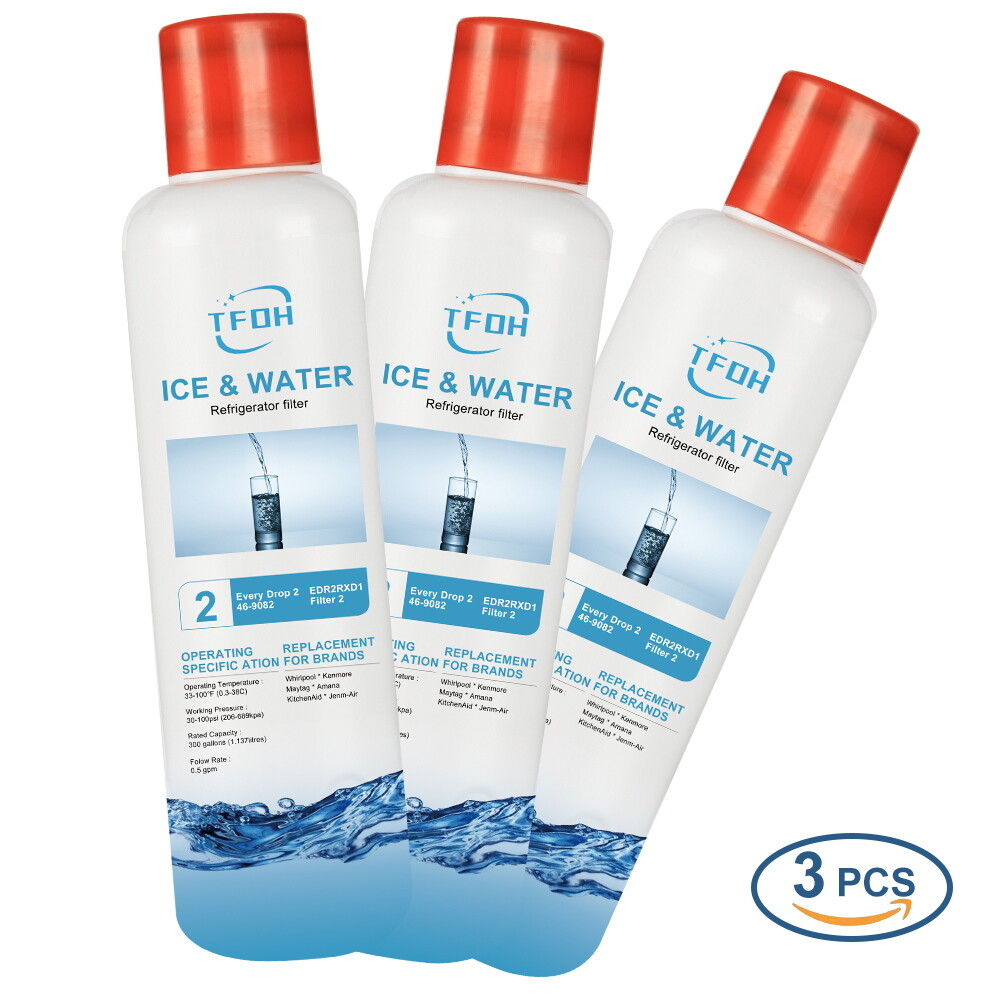 3 PackS Kenmore 9082 Replacement Refrigerator Water Filter for 469082 9903 USA