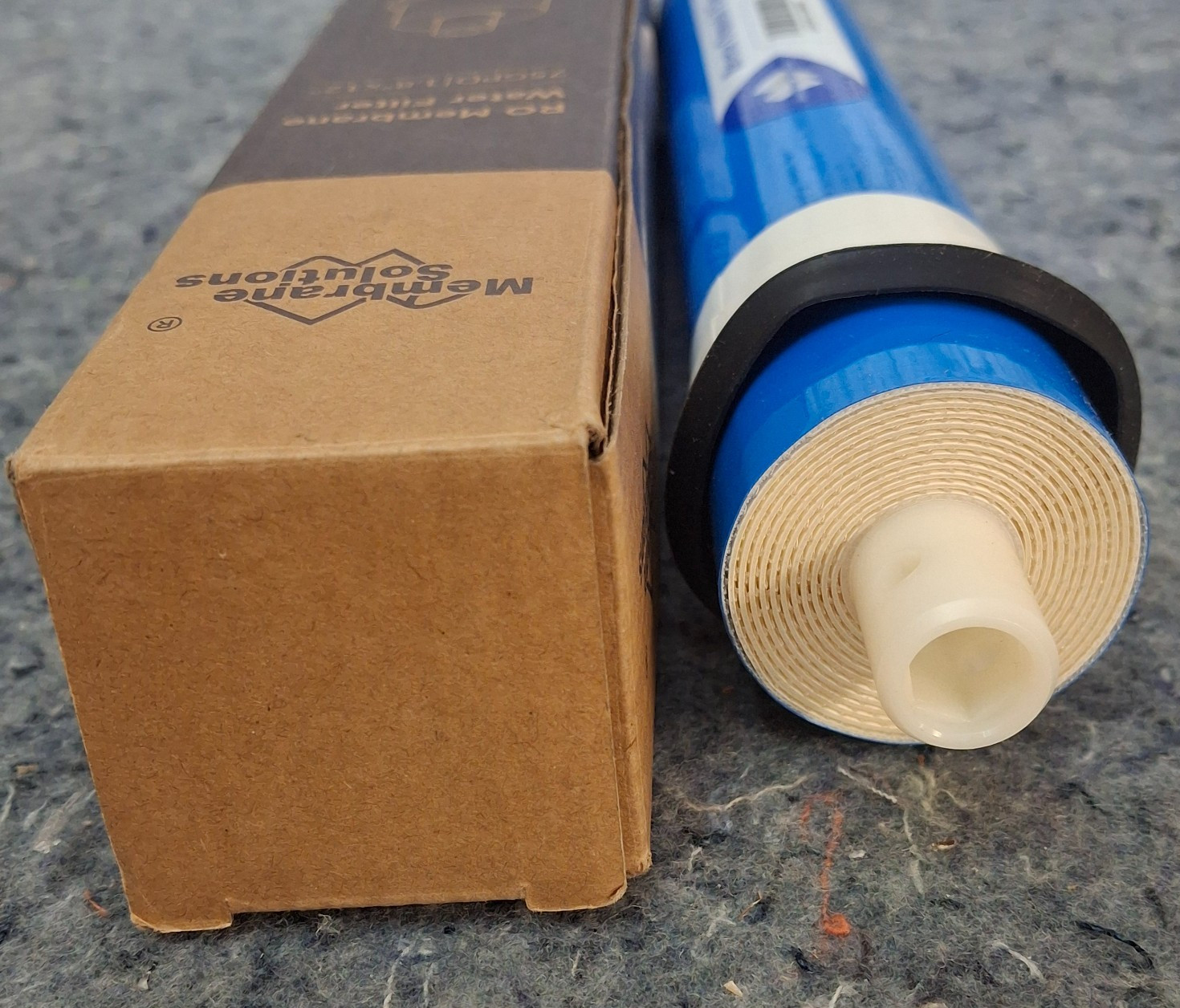 Membrane Solutions Reverse Osmosis Element Water Filter RO 75GPD 1.8″ x 12″