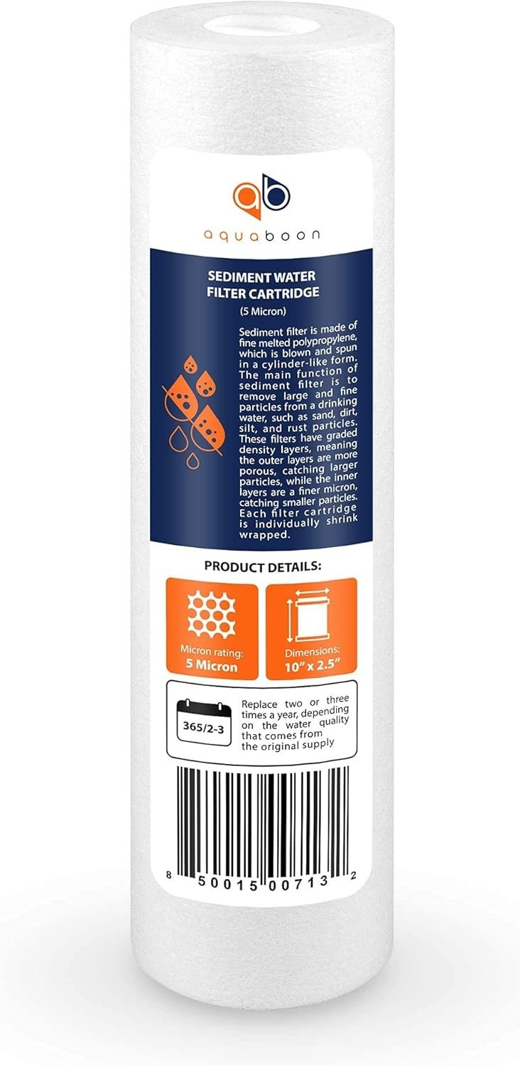 Long-lasting Sediment Filter Cartridge for Home Appliances