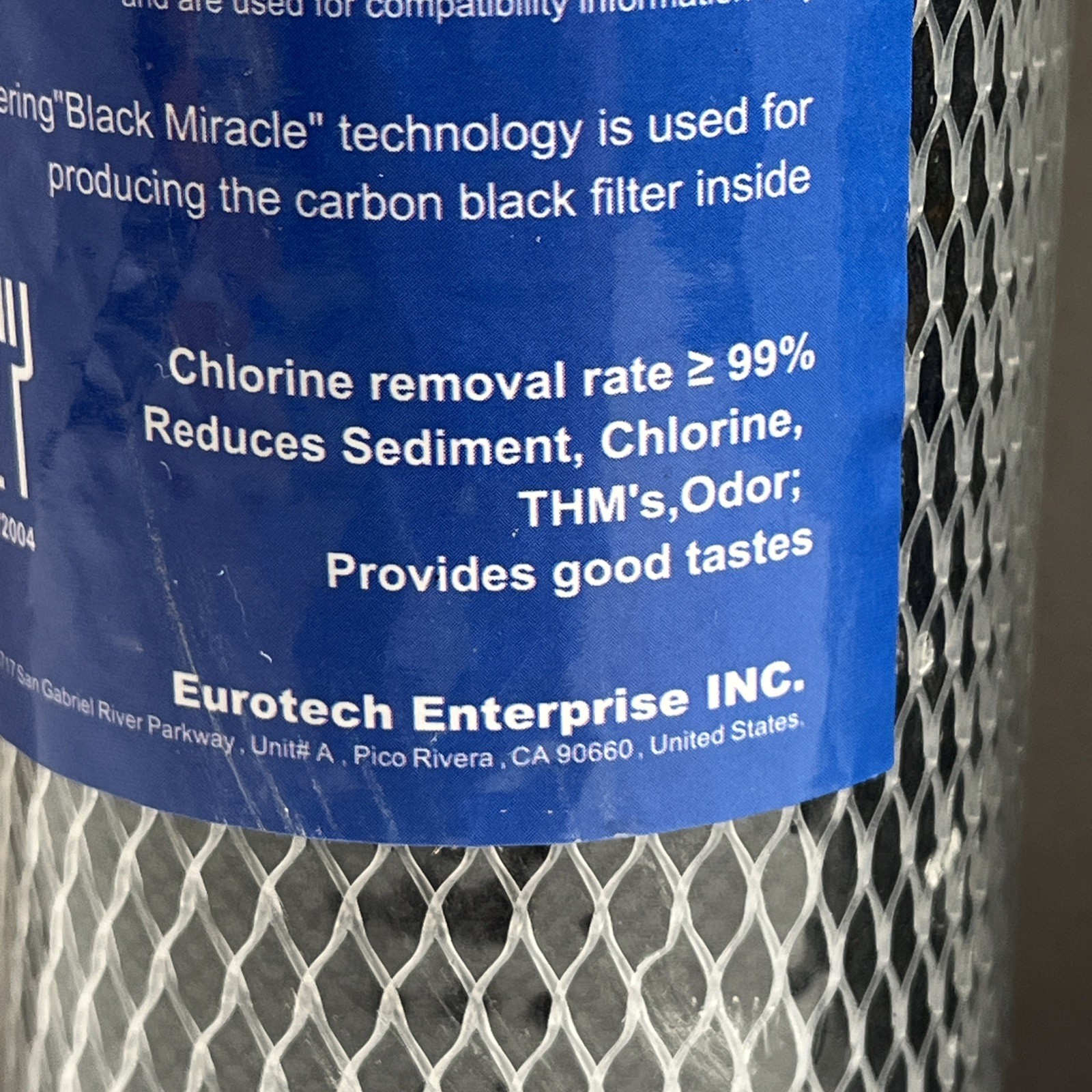 Excelpure CT010 Sintering Activated Carbon Block Water Filter 10″ x 2.5″ house