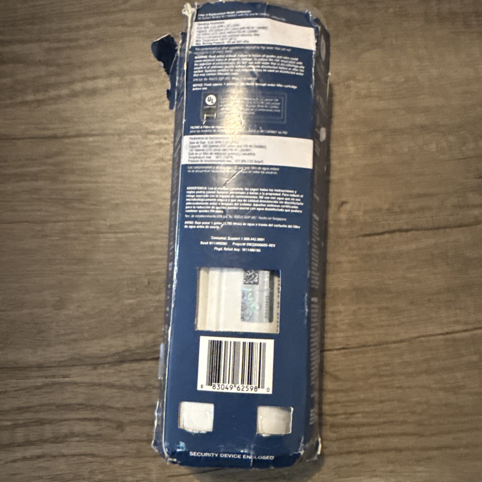 Everydrop Whirlpool A EDRARXD1 Ice & Water Single Filter, Whirlpool Maytag Amana