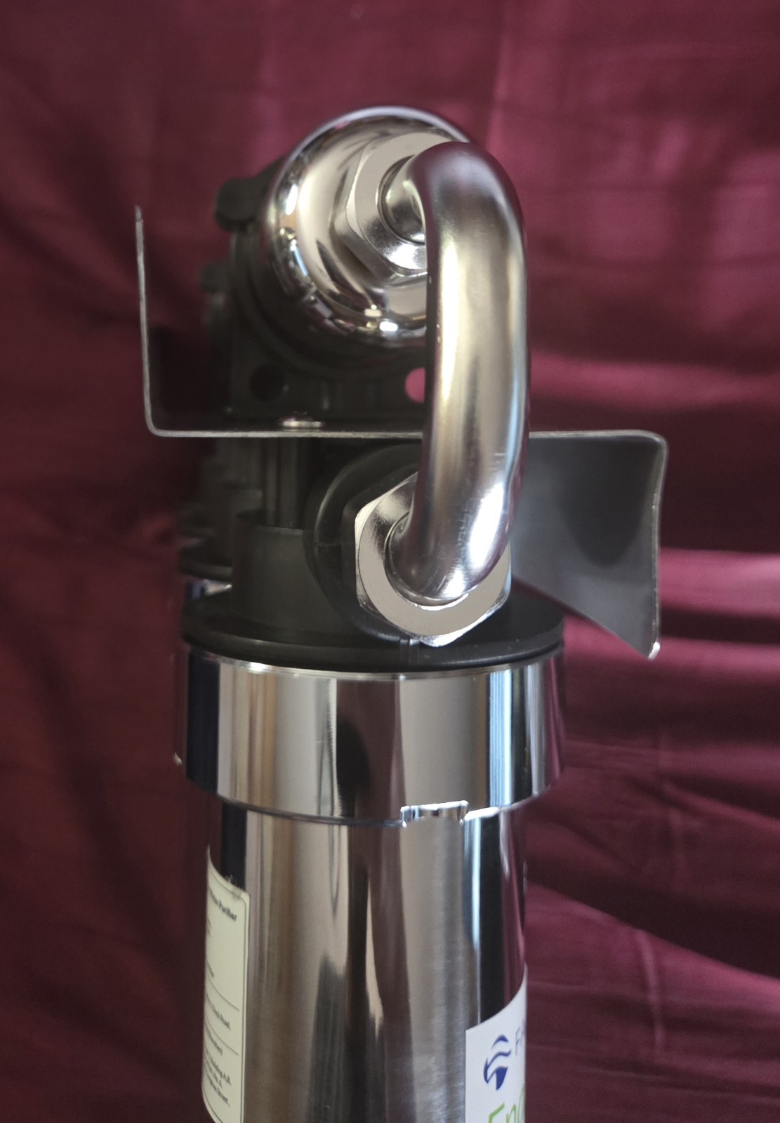 Under Sink Water Filtration System,NSF Certified to Standards, Stainless Steel