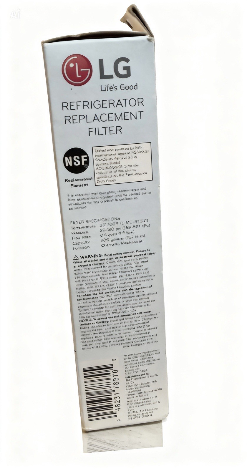 LG LT700P Refrigerator Replacement Water Filter ADQ36006101 New in Box NIB