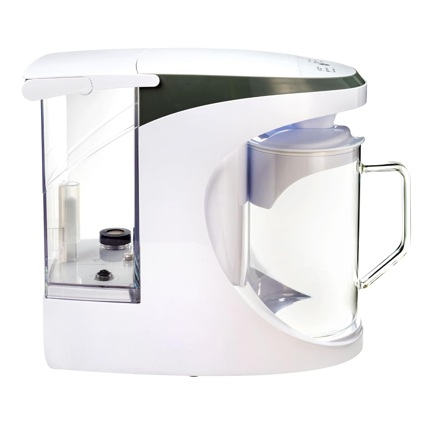 Aquatru Carafe Countertop Water Purifier | Compact 4-Stage Reverse Osmosis Syste