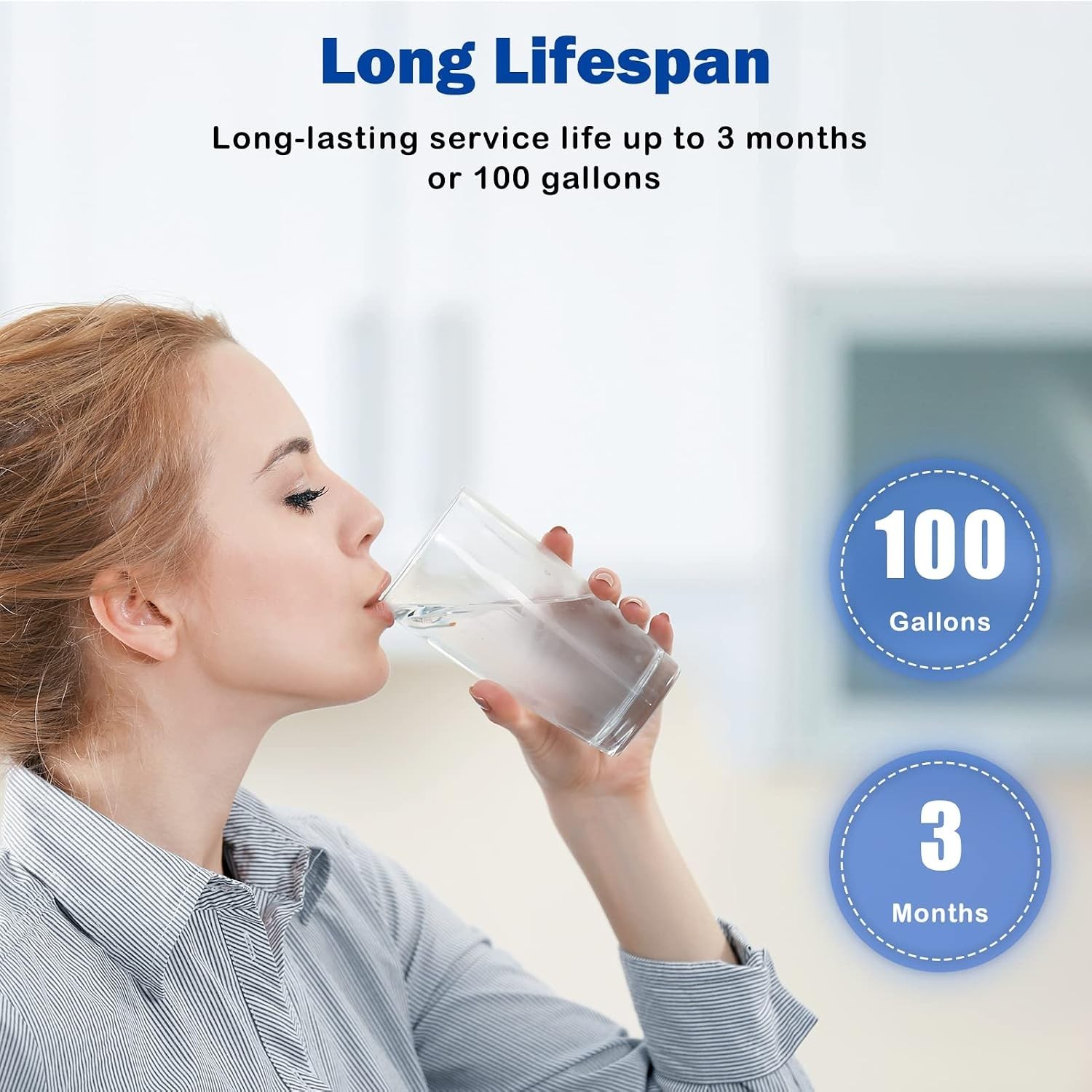 PUR Water Filter Replacement 3-Pack – Reduces 99% Impurities for Healthier Water