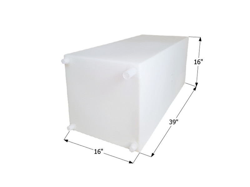 Icon (I6S) 12725 Fresh Water Tank 40 Gallon Capacity Roto Molded