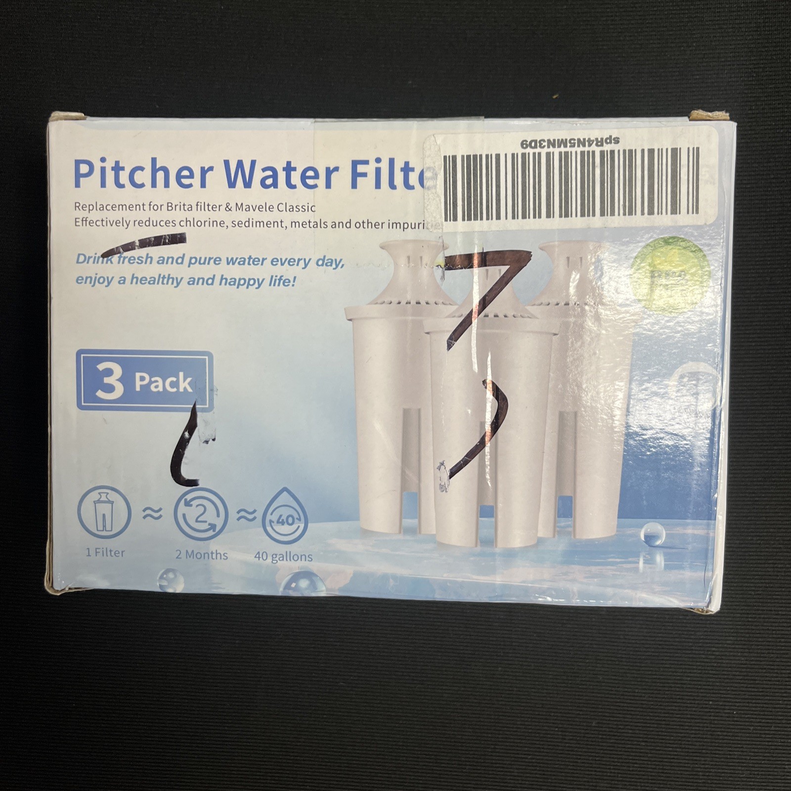 Unbranded Pitcher Water Filters LH-005 New 2 Pack – For Brit’s Filter & Mavele