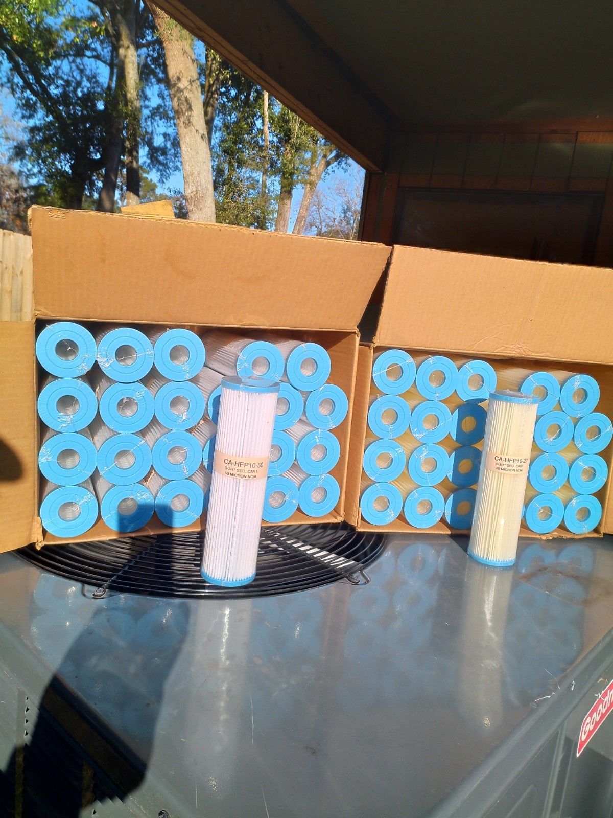 10″x2.5″ Whole House System Pleated Sediment Water Filter . 50 Micron