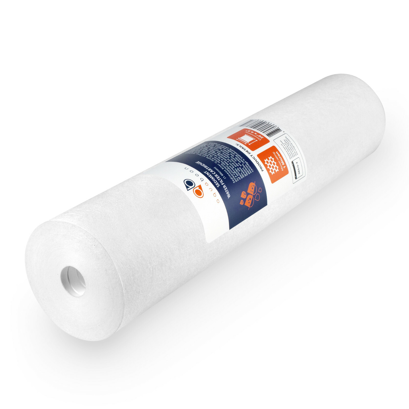 10PK of Big Blue 1 Micron 20″ x 4.5″ Sediment Water Filter Cartridge by Aquaboon