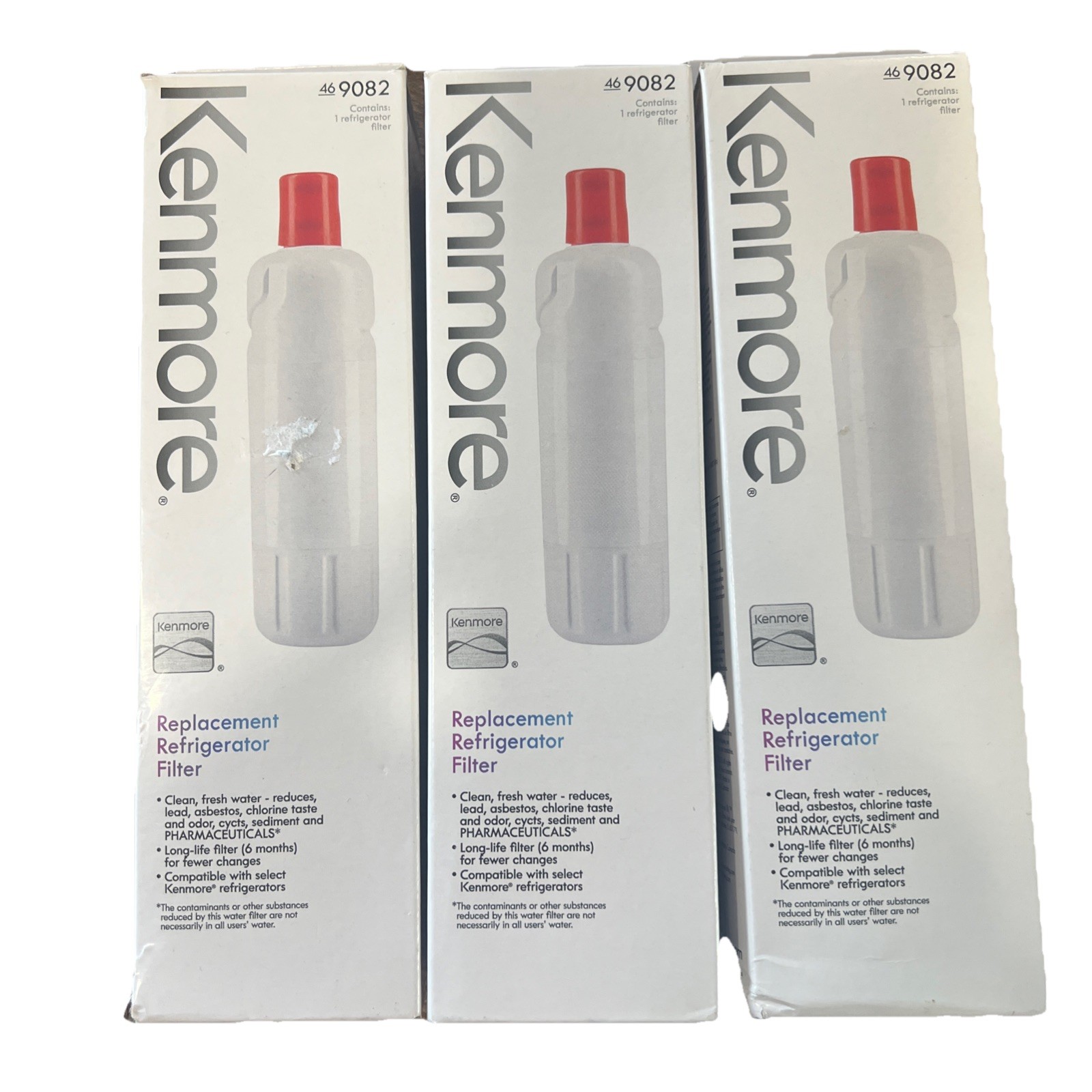 Kenmore 9082 Refrigerator Water Filter 469082 9903 3 Pack New