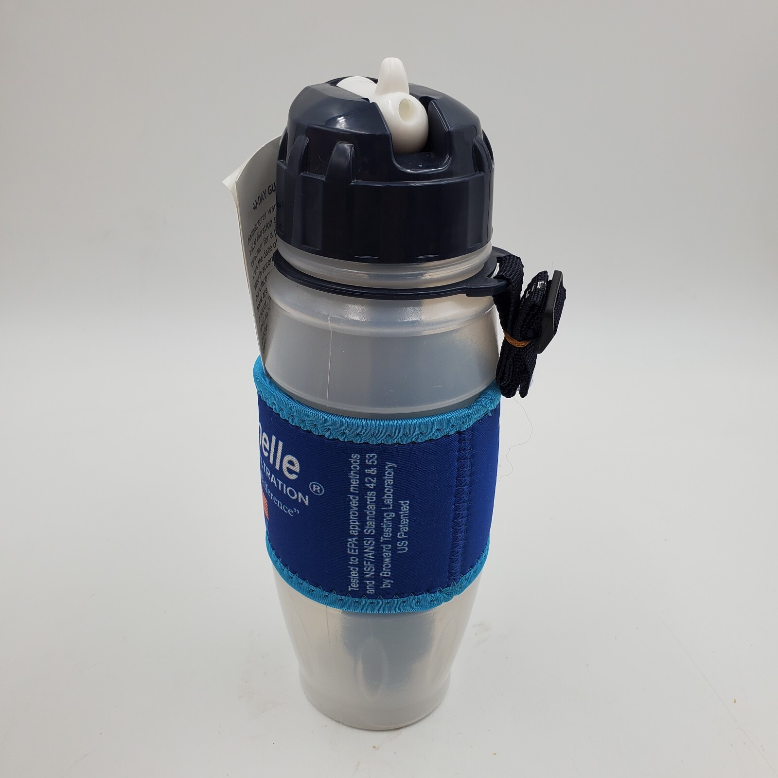Seychelle 28 oz Flip Top Water Bottle – Filters Virus Bacteria & Radiation