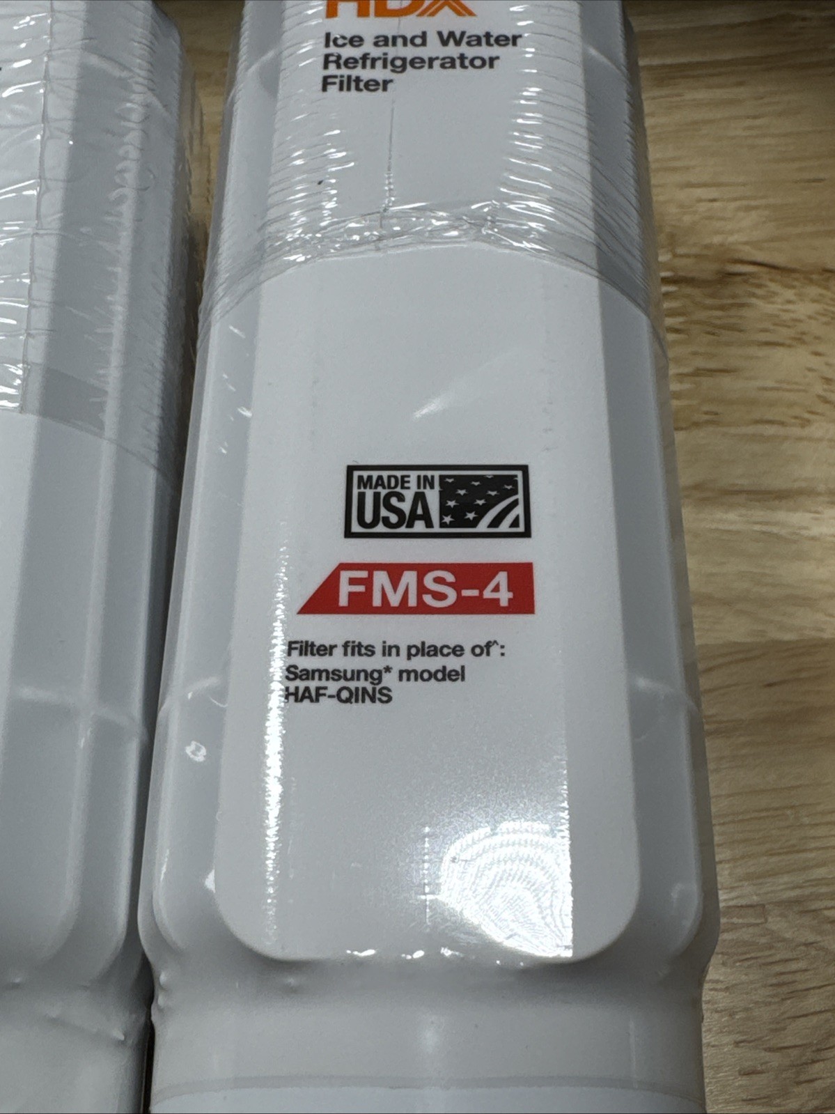 HDX FMS-4 Premium Refrigerator Water Filter Replacement Fits Samsung HAF-QIN/EXP
