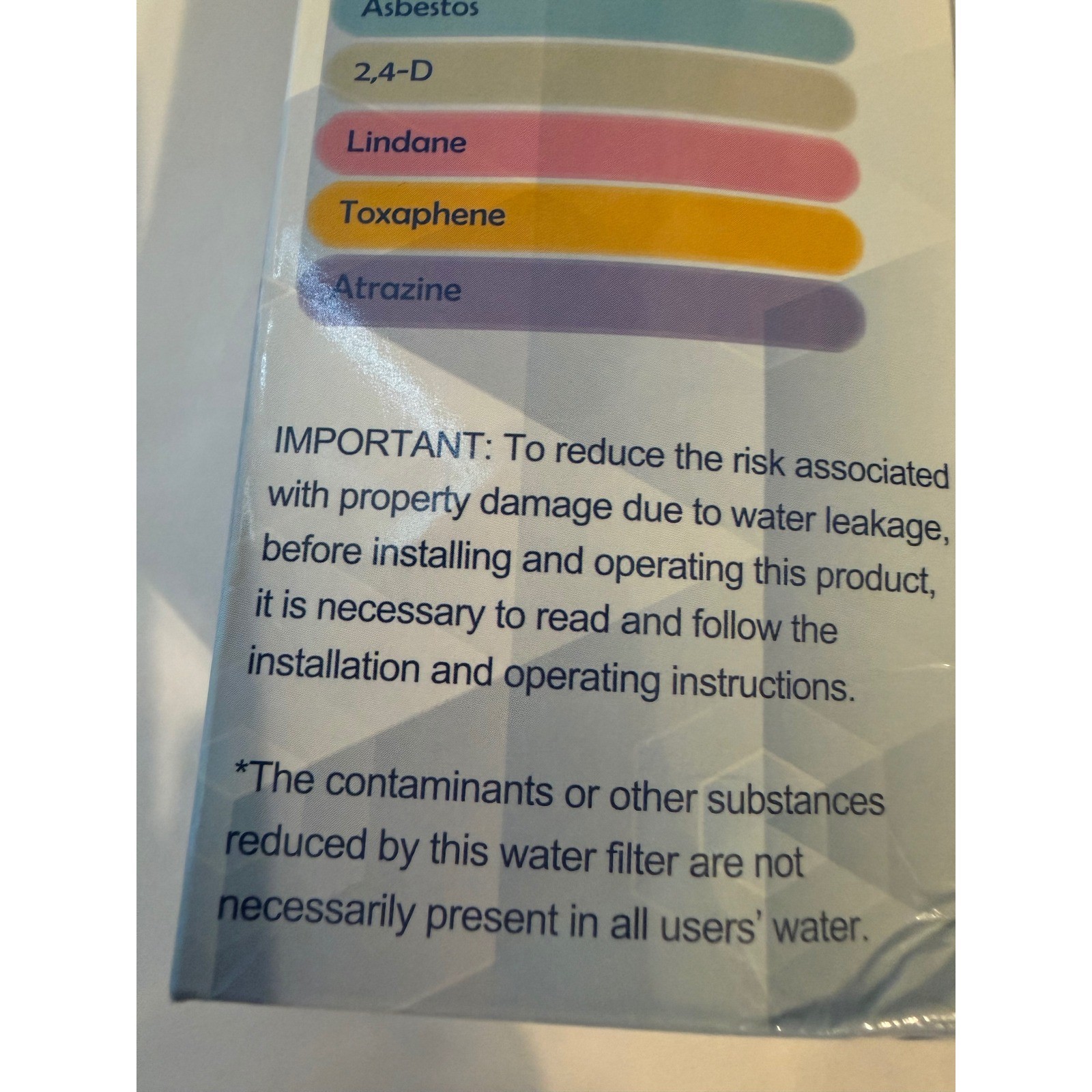 Waten H2o WF3CB Refrigerator Water Filter Replacement 469999 Frigidaire Kenmore