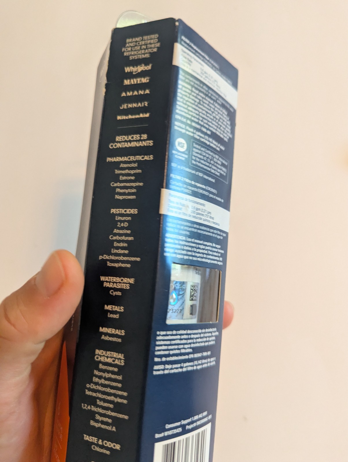EveryDrop #2 Ice & Water Refrigerator Filter ΕDR2RXD1 Orange