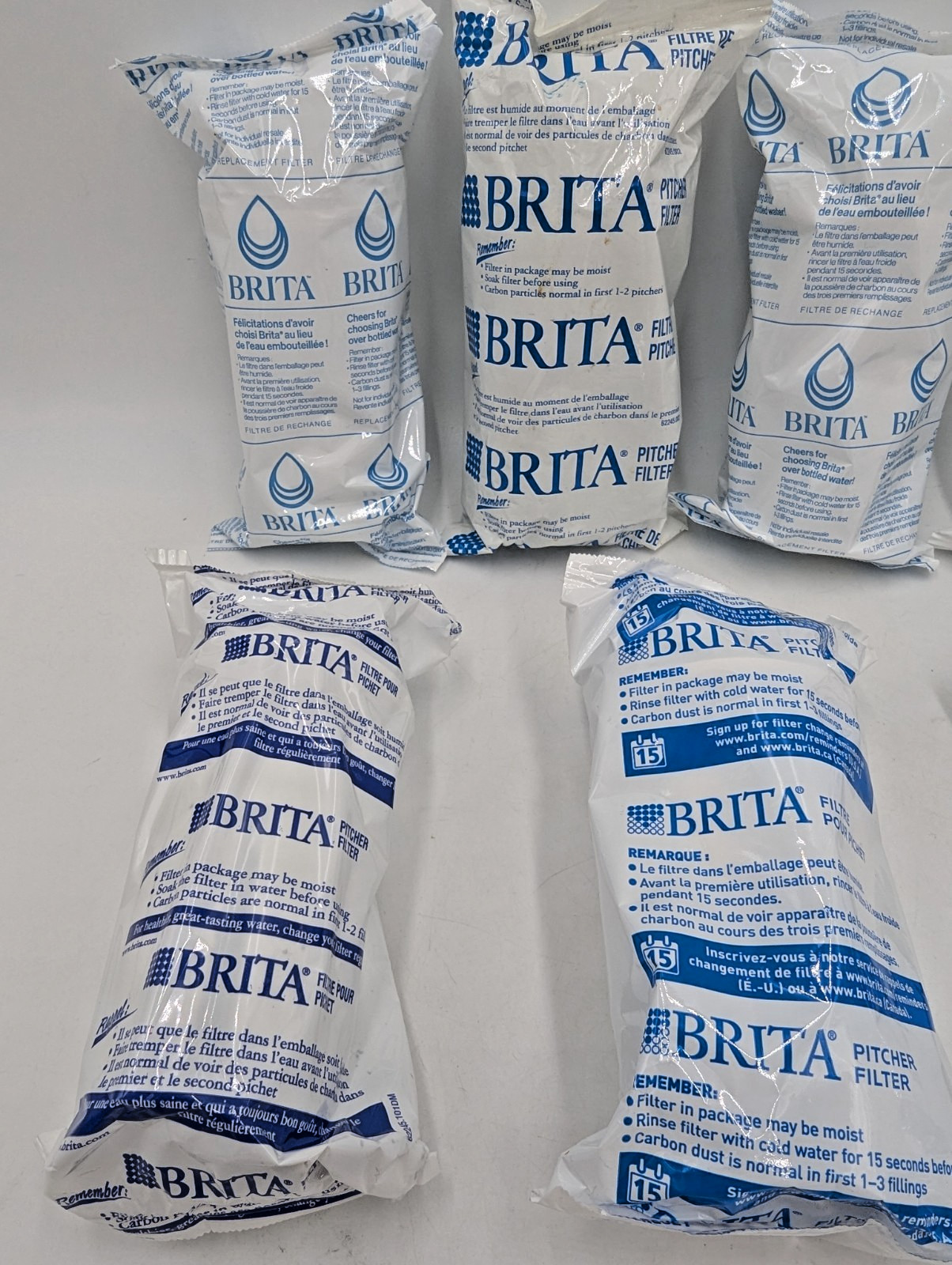 Brita Pitcher Replacement Water Filters – 7 Pack (NOT FOR USE IN BRITA STREAM)