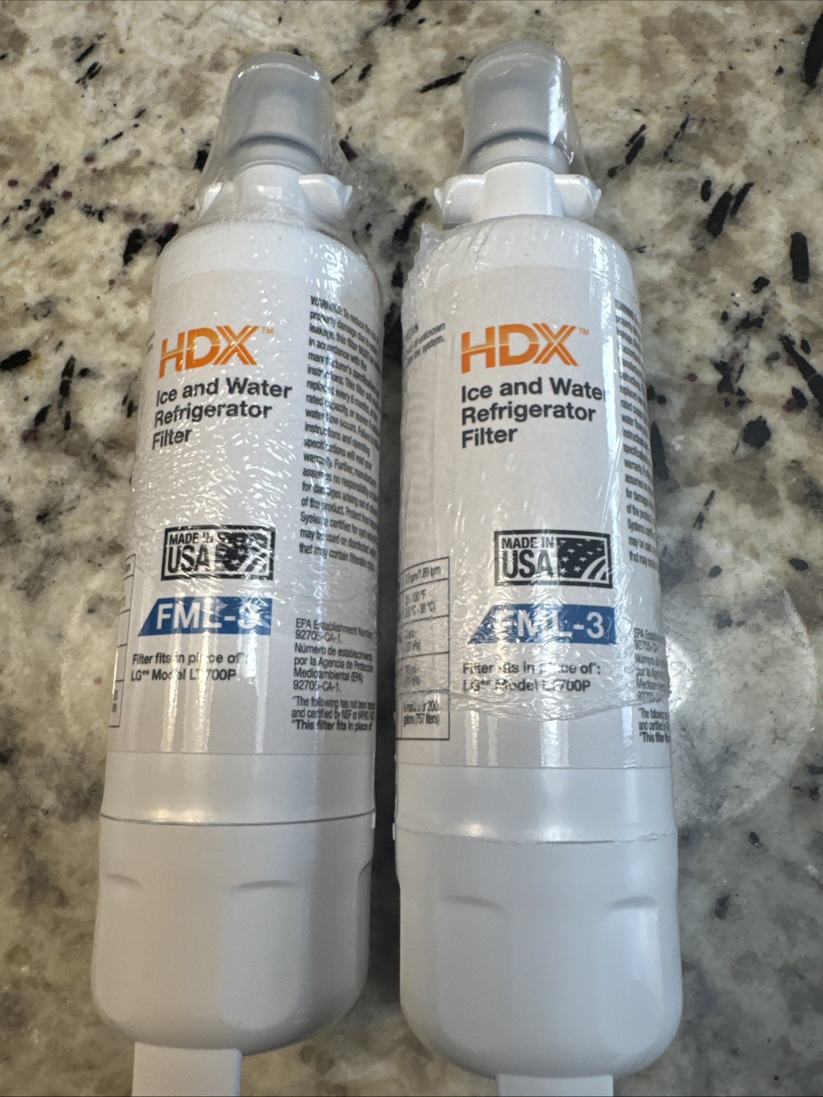 Replacement for LG Model LT700P (2-Pack) HDX Brand FML-3 opened packaging
