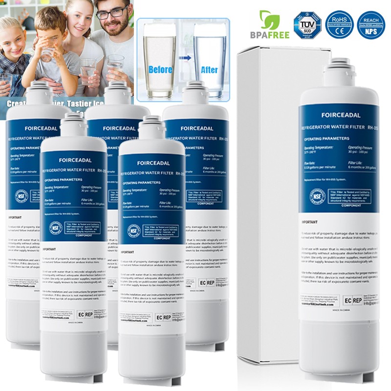 2-6pack For Bosch Ultra Clarity Pro BORPLFTR50 Water Filter WFS200MF WFS210MF