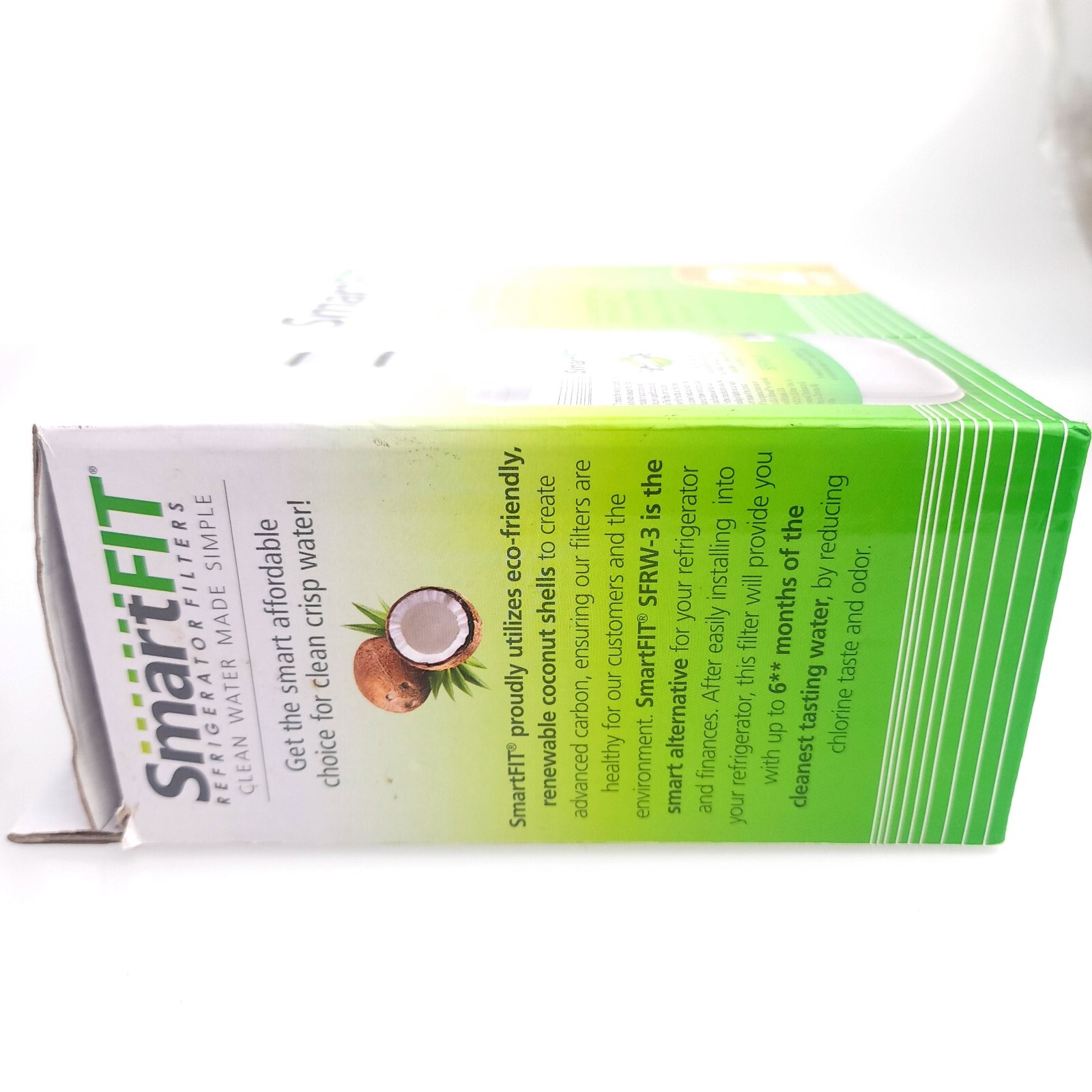 Smart fit Refrigerator Filter Compatible Kitchen Whirlpool 2 Pack USA Seller