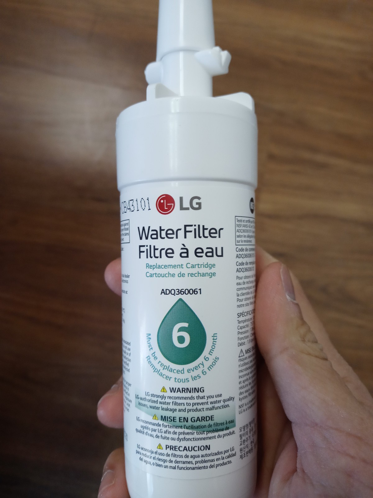LG LT700P LT700PC 200gal Capacity Replacement Refrigerator Water Filter