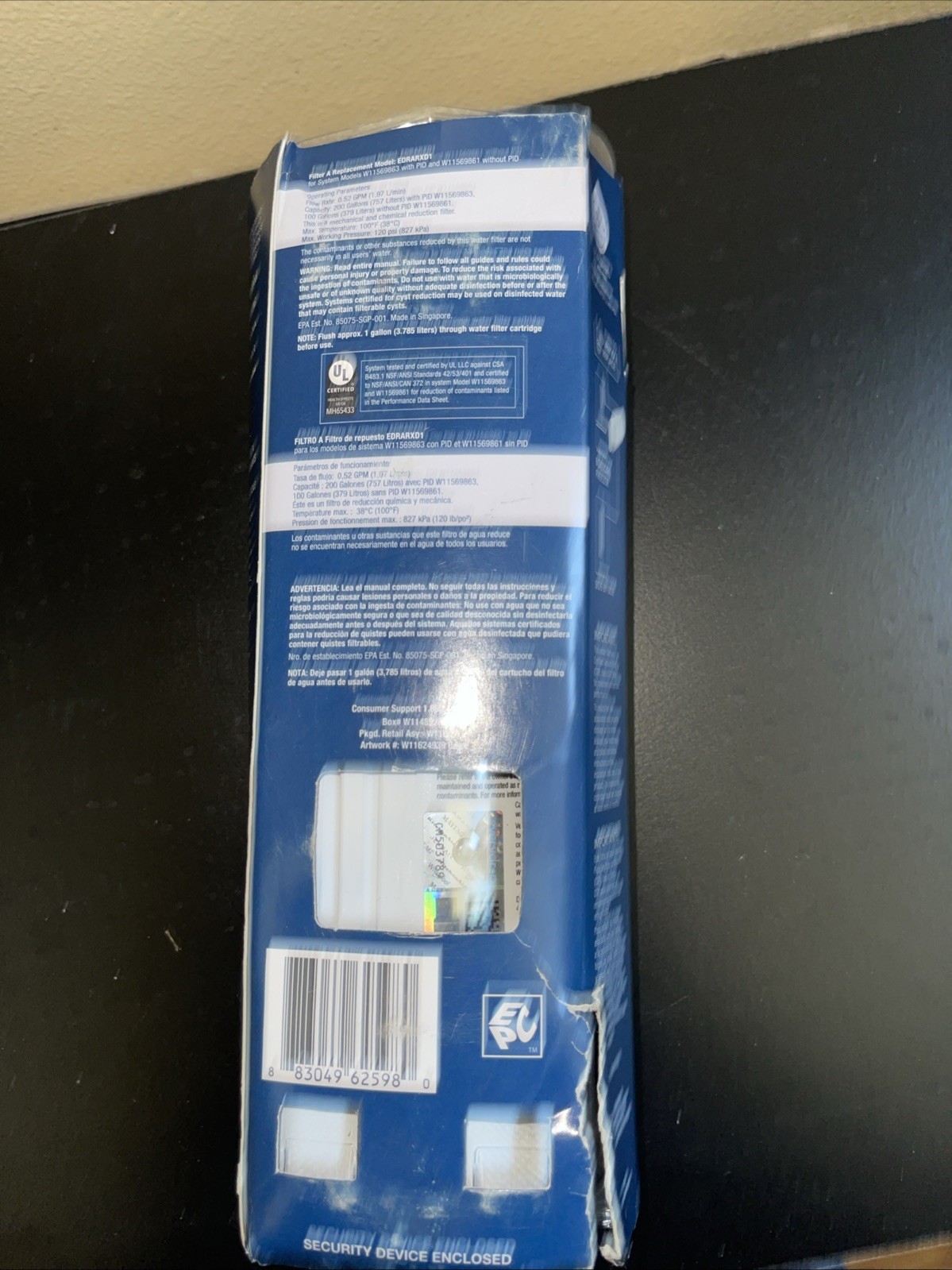 Everydrop® By Whirlpool Refrigerator Water Filter A – EDRARXD1