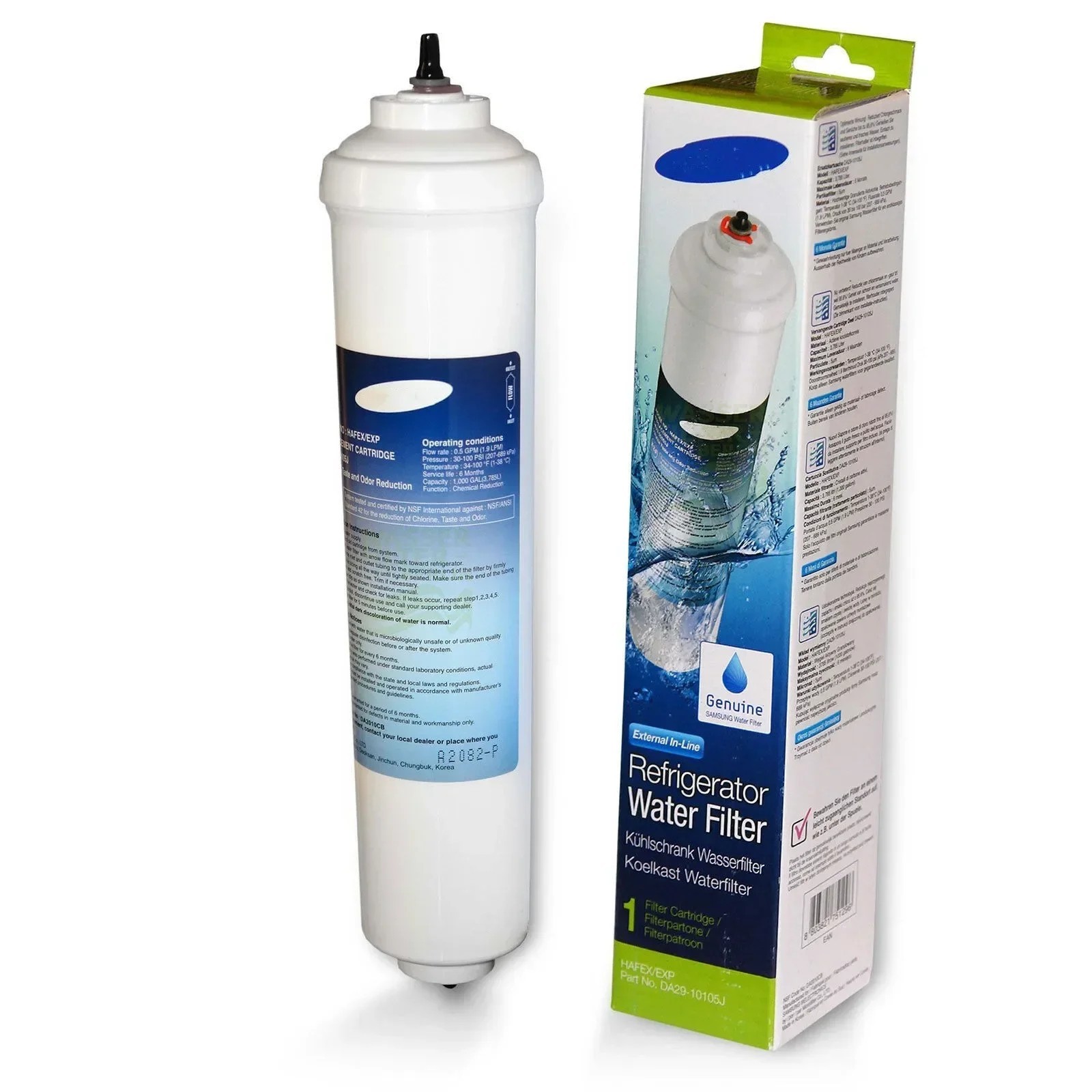 Whirlpool WHER25 Wheerf/ Wheerm, Pre and Post filter set w/Membrane
